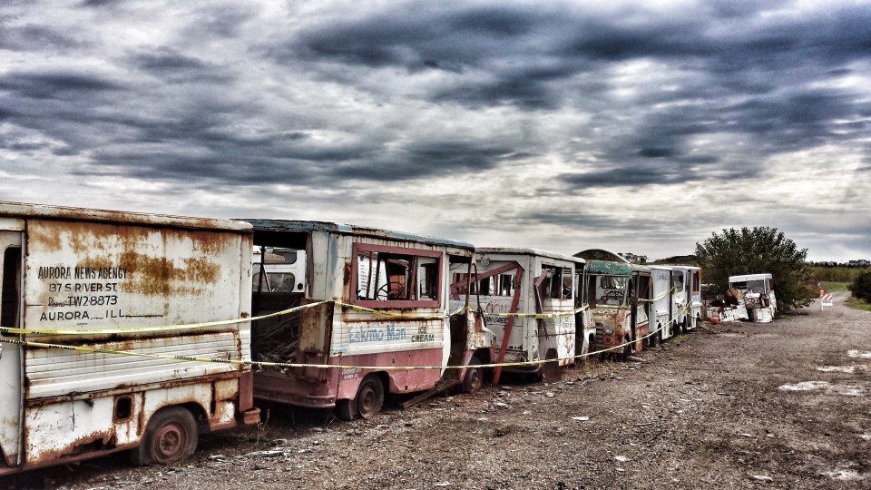Ice Cream Truck Graveyard